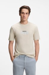 BOSS ORANGE - T-Shirt, für Herren, Beige, Größe L
