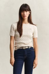 Gant - T-Shirt, für Damen, Beige, Größe XL