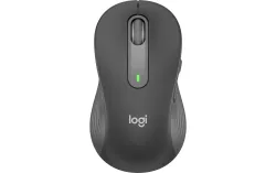 Logitech Signature M650 L left Maus Funk, Bluetooth® Linkshänder Größe: L Optisch Graphite 5 Tasten 4000 dpi