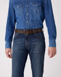 Wrangler - Gürtel Kabel Buckle, für Herren, Braun, Größe 110