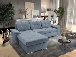 exxpo - sofa fashion Ecksofa »Derby Inkl. Kopfteilverstellung, wahlw. Bett & Bettkasten, L-Form«, EXTRA an Komfort zum Relaxen, Entspannen und Wohlfühlen