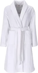 Esprit - Mosaic Bademantel, für Damen, Weiss, Größe M