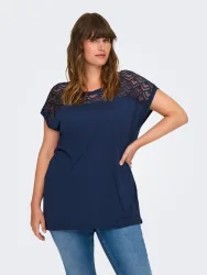 ONLY CARMAKOMA Spitzenshirt 