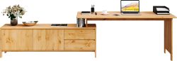 Home affaire Schreibtisch »Liva«, Breite 170-304 cm