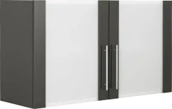 wiho Küchen Glashängeschrank 