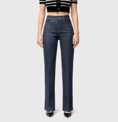 Mac - 5-Pocket Hose, für Damen, Blau Denim Dunkel, Größe W40/L30