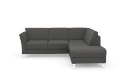 sit&more Ecksofa »Visby V«, Wahlweise mit Bettfunktion und Stauraum, frei im Raum stellbar, mit Federkern, auch erhältlich in dem besonders leicht mit Wasser zu reinigendem 