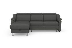 sit&more Ecksofa »Freetown«, inklusive Kopfteilverstellung und komfortablem Federkern, wahlweise mit Bettfunktion und Bettkasten