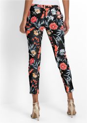bonprix 7/8-Hose aus Baumwolle mit Elasthan, Regular Fit, femininer Stil