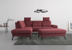 sit&more Ecksofa »Cinturo«, inklusive Sitztiefenverstellung und Federkern