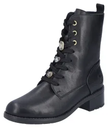 Rieker Schnürboots, Damen , Schwarz 39