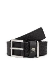 Tommy Hilfiger - Ledergürtel, für Damen, Black, Größe 80