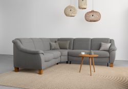 Home affaire Ecksofa »Caldera«, Federkern, wahlweise mit Kopfteilverstellung, Bettfunktion und Bettkasten, auch in Easy Care-Bezug für einfachts Reinigen mit Wasser