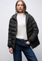 STREET ONE Steppjacke mit Kapuze mit Kapuze