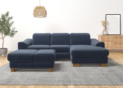 Home affaire Ecksofa »Dundee«, wahlweise mit Kopfteilverstellung und zusätzlich mit Bettfunktion