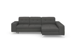 sit&more Ecksofa »Balvieni«, inklusive Sitztiefenverstellung und Federkern, wahlweise mit Bettfunktion und Bettkasten