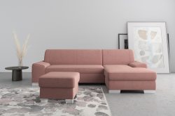 DOMO collection Ecksofa »Anzio«, wahlweise mit Bettfunktion und Federkern