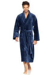 VOSSEN - Feeling L Bademantel, für Herren, Aquamarine, Größe M