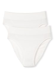 Calida - Slip Duopack, für Damen, Leinen, Größe M