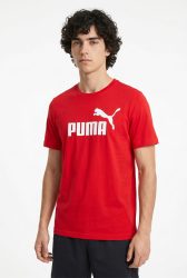 Puma - T-Shirt  1er Pack Bequem sitzend, für Herren, Rot, Größe M