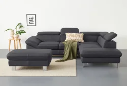 COTTA Ecksofa Kopfteilverstellung, optional Bettfunktion & Bettkasten