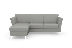 sit&more Ecksofa »Visby V«, wahlweise mit Bettfunktion und Bettkasten, frei im Raum stellbar, mit Federkern, auch erhältlich in dem besonders leicht mit Wasser zu reinigendem 