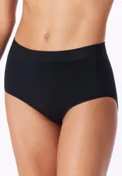 Schiesser - Classic Seamless Retro Slip, für Damen, Schwarz, Größe S