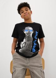 bonprix T-Shirt normale Passform, Kurzarm, mit Rundhalsausschnitt