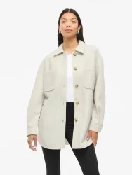 VILA - Overshirt, für Damen, Nature, Größe S