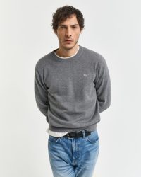 Gant - Pullover, für Herren, Anthrazit, Größe L