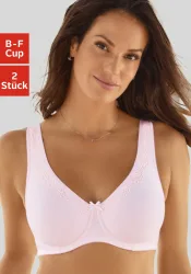 Nuance by Lascana Minimizer-BH Packung, mit Bügel, Baumwollqualität