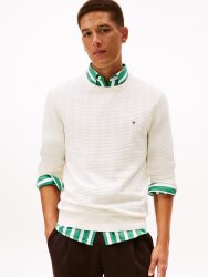 Tommy Hilfiger - Pullover, für Herren, Creme, Größe XL