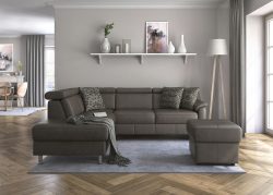 sit&more Ecksofa »Freetown«, inklusive Kopfteilverstellung und komfortablem Federkern, wahlweise mit Bettfunktion und Stauraum