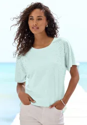 LASCANA Kurzarmshirt 