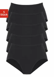 petite fleur Taillenslip 5er-Pack, aus weicher Pikee-Qualität