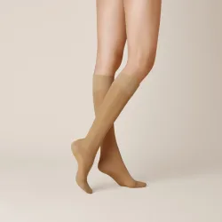 Kunert - Kniestrumpf, 15 Den, für Damen, Beige, Größe 39-42