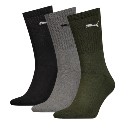 Puma - Multipack, Socken, für Herren, Khaki, Größe 39-42