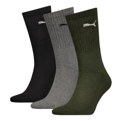 Puma - Multipack, Socken, für Herren, Khaki, Größe 43-46