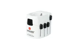 Skross - Weltreiseadapter PRO, Multicolor, One Size
