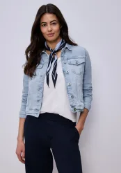 STREET ONE Jeansjacke mit Brust Taschen