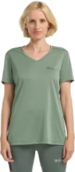 Jack Wolfskin - T-Shirt, für Damen, Mint, Größe M