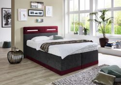 Westfalia Schlafkomfort Boxspringbett mit LED-Beleuchtung