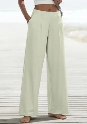 H.I.S Palazzohose mit weitem Bein und kleinen Falten am Bündchen, Loungewear