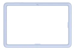 Samsung Tablet Back Cover für Tab S11 Ultra Blue