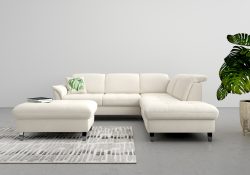 sit&more Ecksofa, wahlweise mit Kopfteilverstellung, Bettfunktion und Stauraum