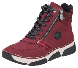 bonprix Rieker Schnür Bootrot 38Damen