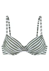 Lascana - Bikini Oberteil mit Bügel, für Damen, Multicolor, Größe 44