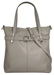 Cluty Shopper echt Leder, Made in Italy