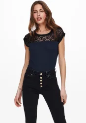 ONLY Spitzenshirt 