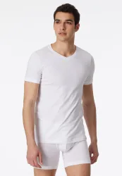 Schiesser - Long Life Cotton T-Shirt, für Herren, Weiss, Größe XL